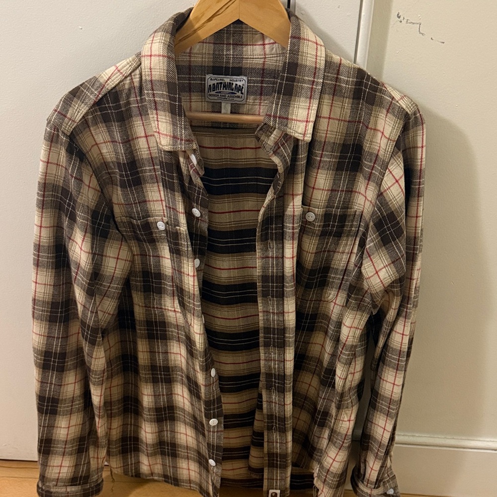 A Bathing ape Button-Up Shirt